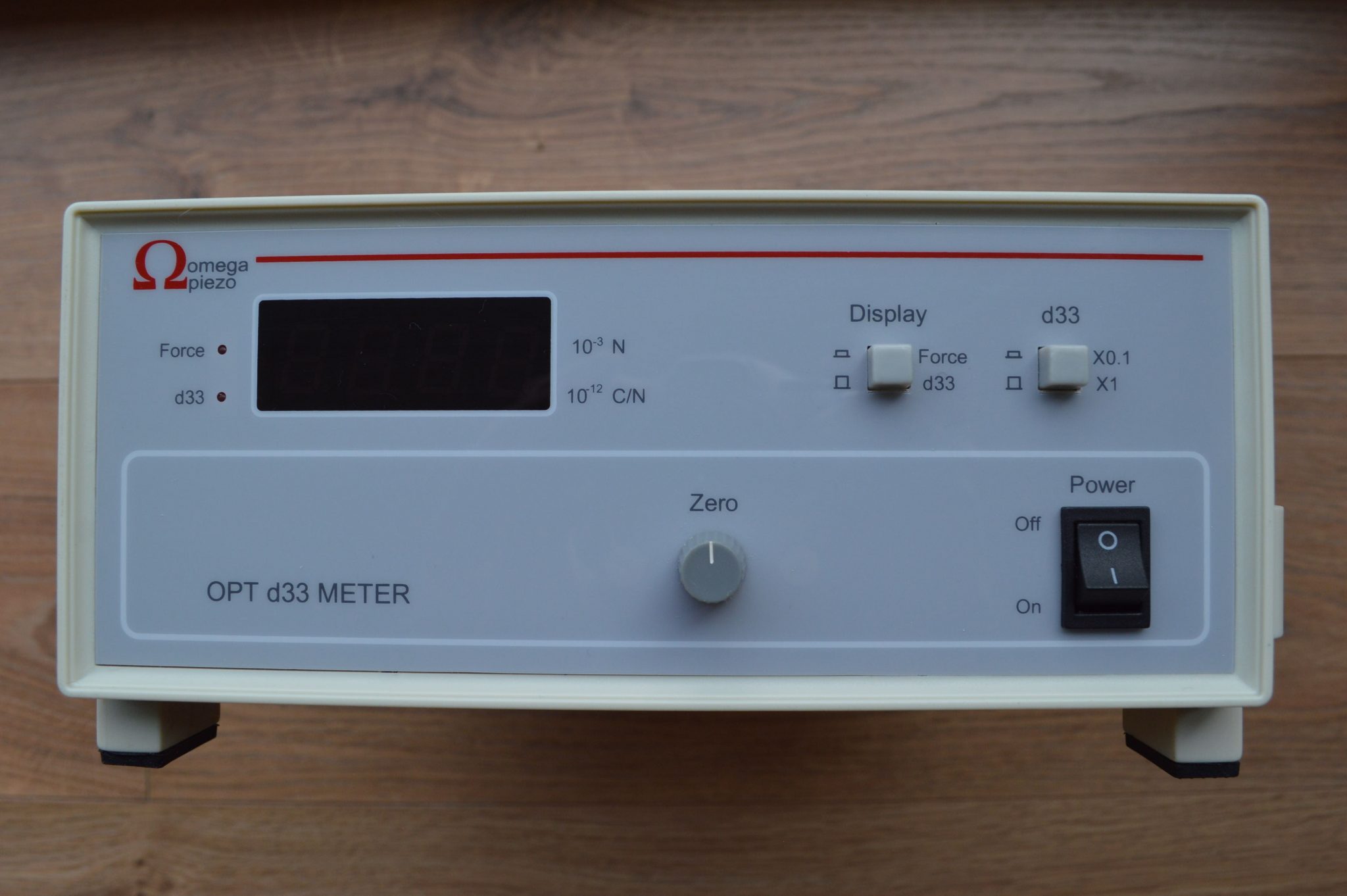 Piezoelectric Constant d33 meter Omega Piezo